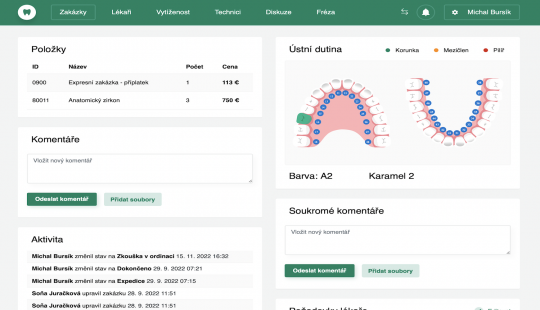 aplikace MyDentLab